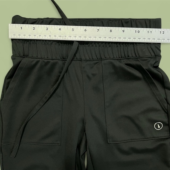 UpWest GO Basil Green Joggers Women’s XS Drawstring Waist Pockets Cuffed Ankles - Picture 4 of 6